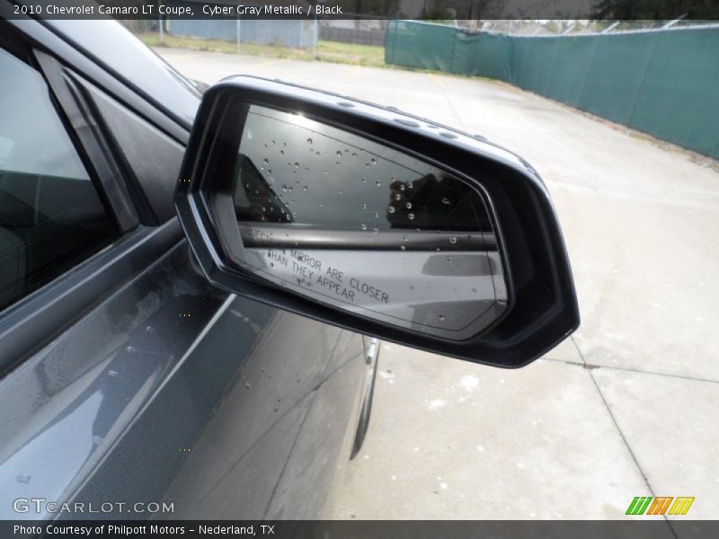 Cyber Gray Metallic / Black 2010 Chevrolet Camaro LT Coupe