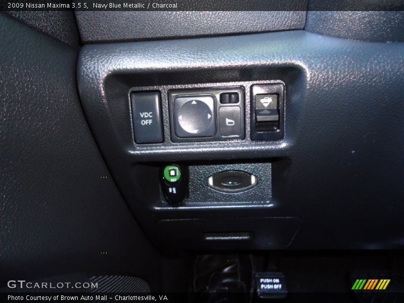 Navy Blue Metallic / Charcoal 2009 Nissan Maxima 3.5 S