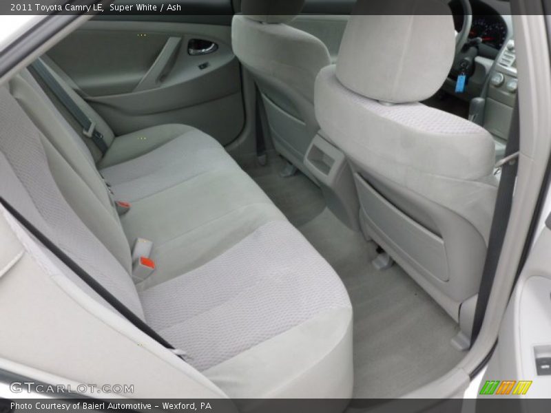 Super White / Ash 2011 Toyota Camry LE