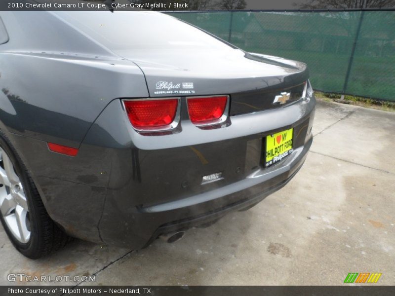 Cyber Gray Metallic / Black 2010 Chevrolet Camaro LT Coupe