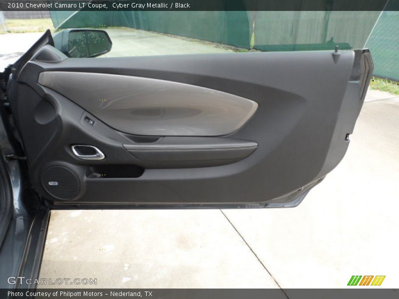 Cyber Gray Metallic / Black 2010 Chevrolet Camaro LT Coupe