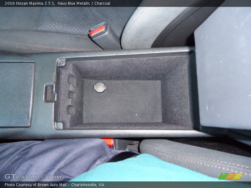 Navy Blue Metallic / Charcoal 2009 Nissan Maxima 3.5 S