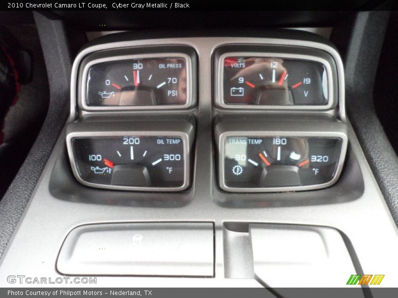 Cyber Gray Metallic / Black 2010 Chevrolet Camaro LT Coupe