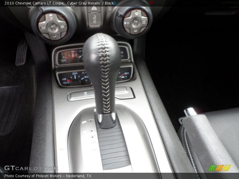 Cyber Gray Metallic / Black 2010 Chevrolet Camaro LT Coupe
