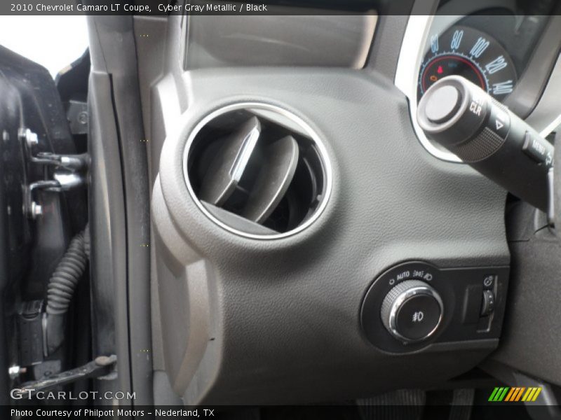 Cyber Gray Metallic / Black 2010 Chevrolet Camaro LT Coupe