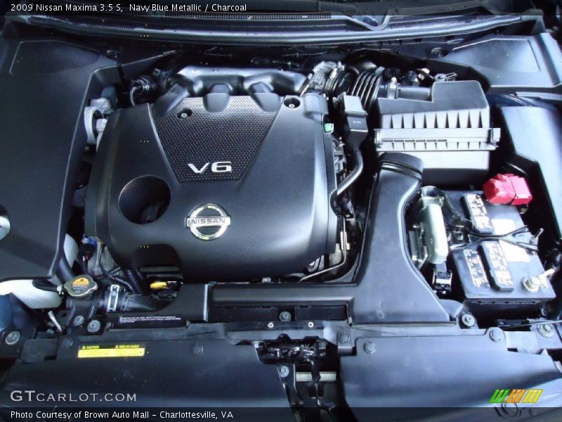 Navy Blue Metallic / Charcoal 2009 Nissan Maxima 3.5 S