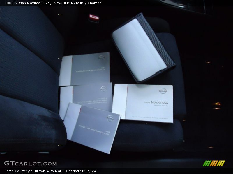 Navy Blue Metallic / Charcoal 2009 Nissan Maxima 3.5 S