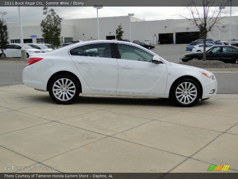 Summit White / Ebony 2011 Buick Regal CXL