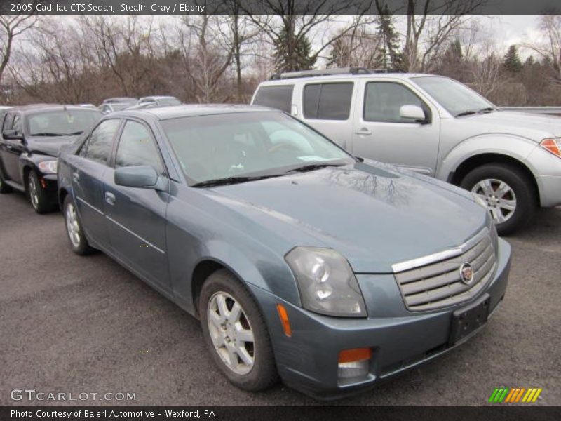 Stealth Gray / Ebony 2005 Cadillac CTS Sedan