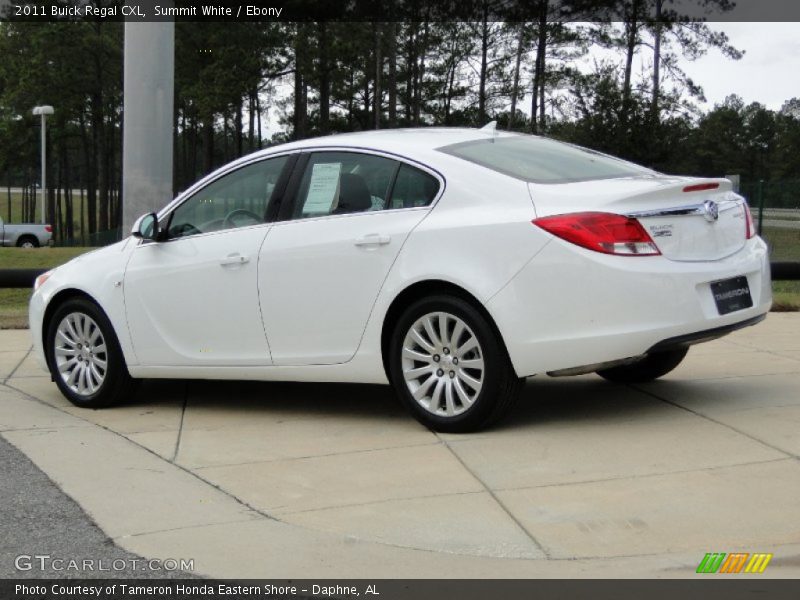 Summit White / Ebony 2011 Buick Regal CXL