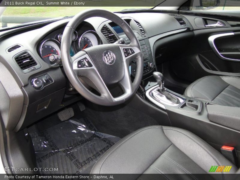 Summit White / Ebony 2011 Buick Regal CXL