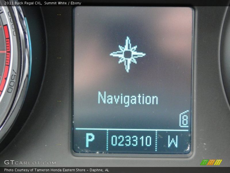 Summit White / Ebony 2011 Buick Regal CXL