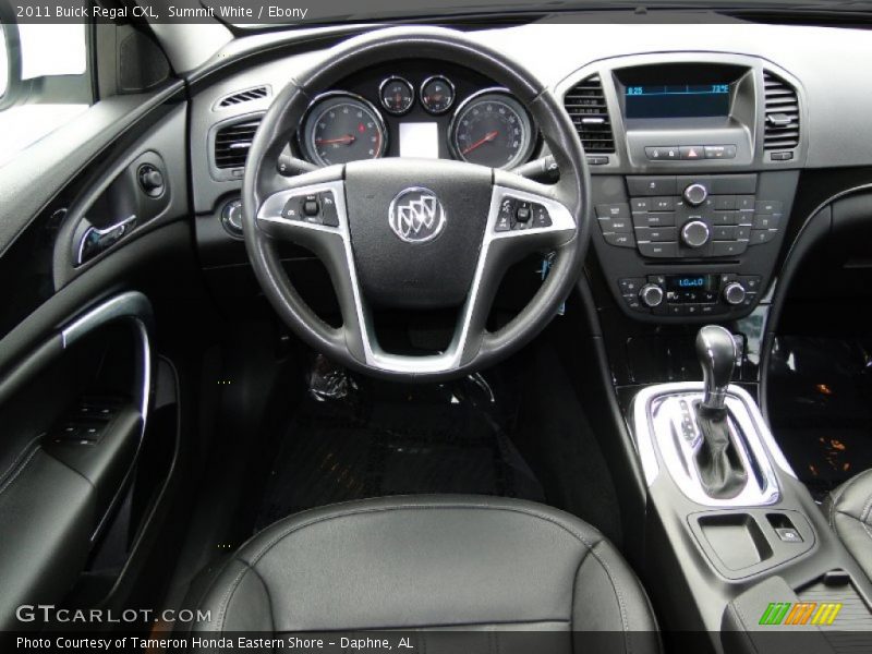 Summit White / Ebony 2011 Buick Regal CXL