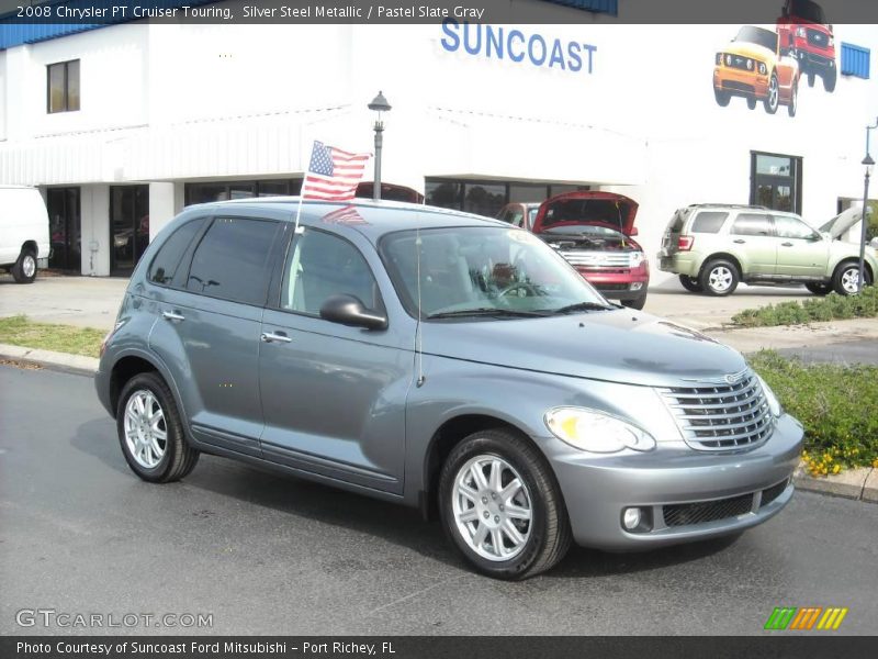 Silver Steel Metallic / Pastel Slate Gray 2008 Chrysler PT Cruiser Touring