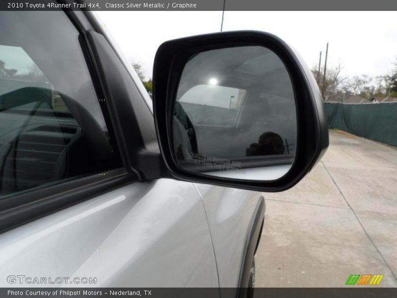 Classic Silver Metallic / Graphite 2010 Toyota 4Runner Trail 4x4