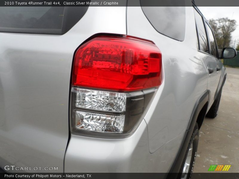 Classic Silver Metallic / Graphite 2010 Toyota 4Runner Trail 4x4
