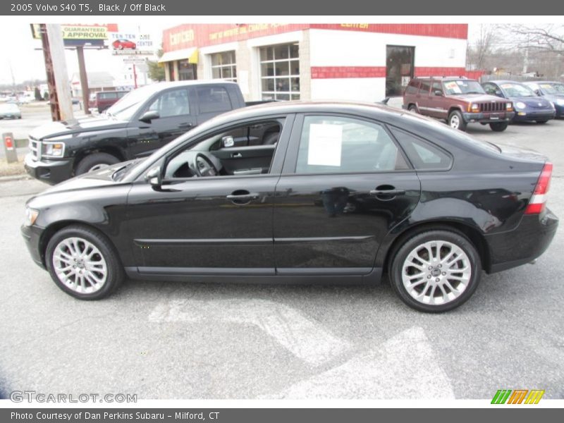 Black / Off Black 2005 Volvo S40 T5