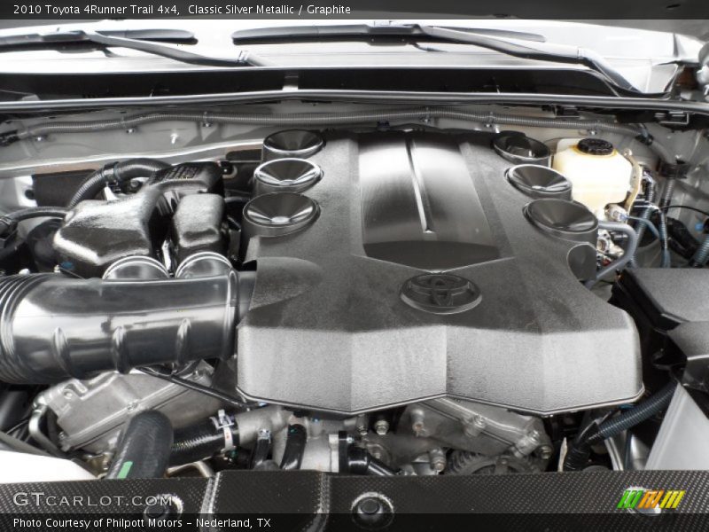 Classic Silver Metallic / Graphite 2010 Toyota 4Runner Trail 4x4