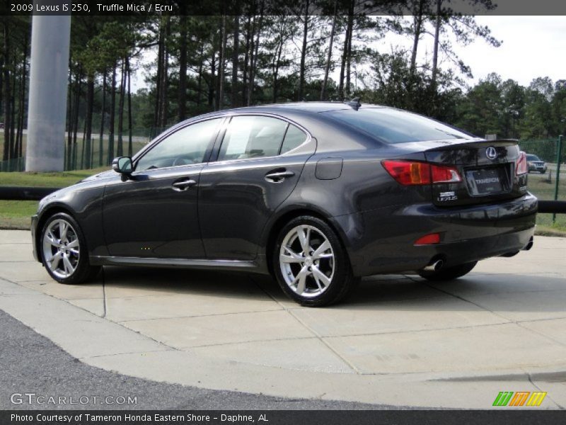 Truffle Mica / Ecru 2009 Lexus IS 250