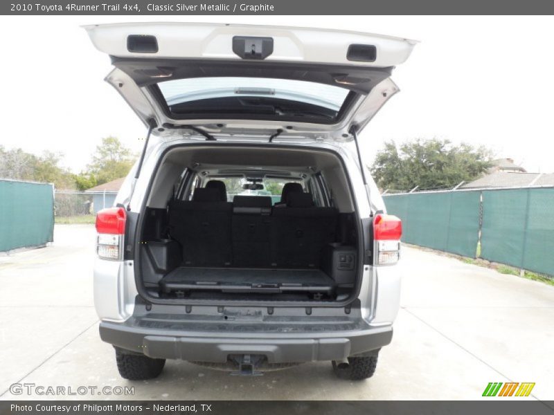  2010 4Runner Trail 4x4 Trunk
