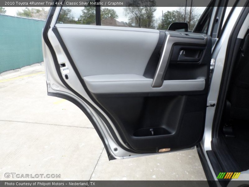 Door Panel of 2010 4Runner Trail 4x4