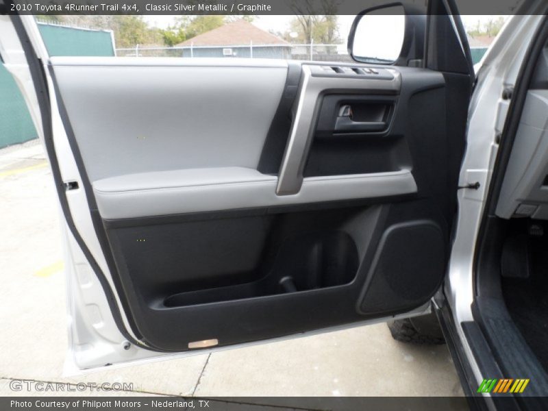 Door Panel of 2010 4Runner Trail 4x4