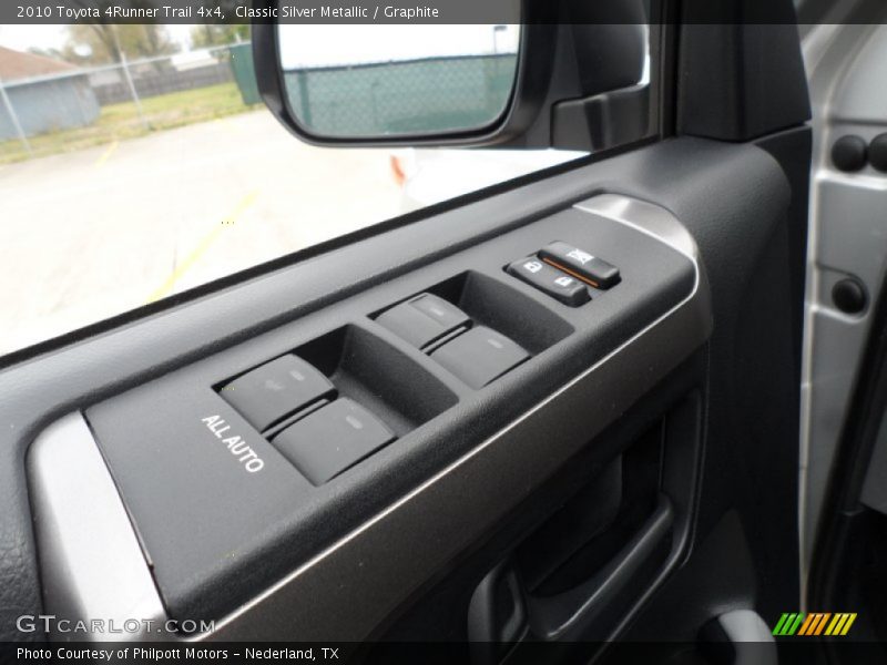 Controls of 2010 4Runner Trail 4x4