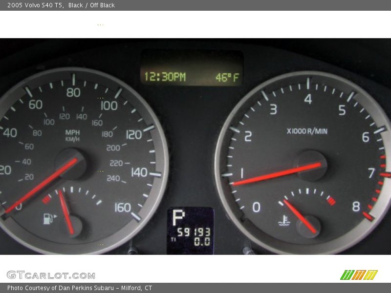 Black / Off Black 2005 Volvo S40 T5