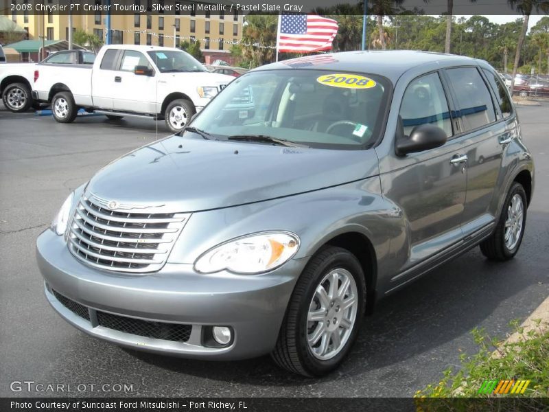 Silver Steel Metallic / Pastel Slate Gray 2008 Chrysler PT Cruiser Touring