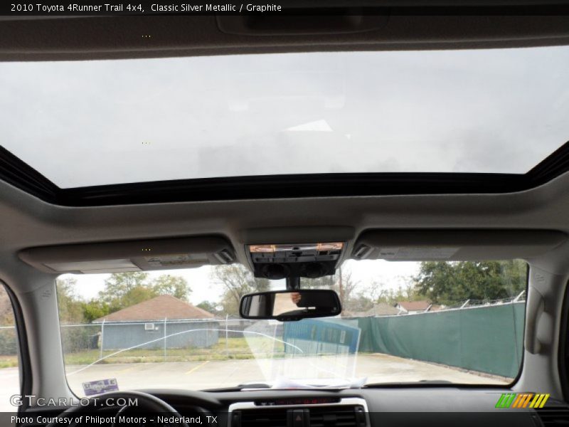 Classic Silver Metallic / Graphite 2010 Toyota 4Runner Trail 4x4