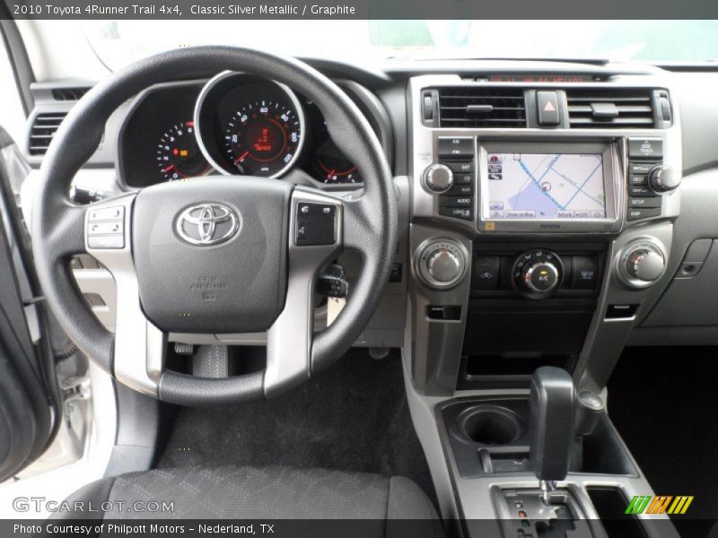 Controls of 2010 4Runner Trail 4x4