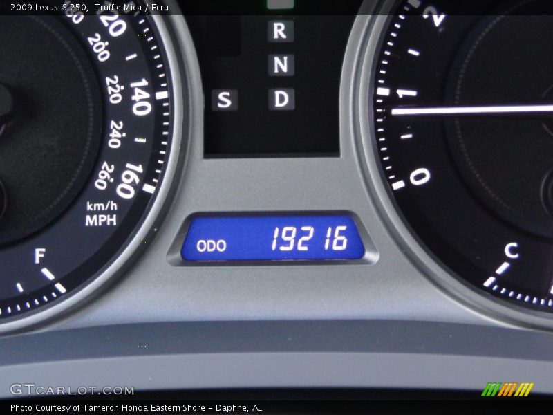 Truffle Mica / Ecru 2009 Lexus IS 250