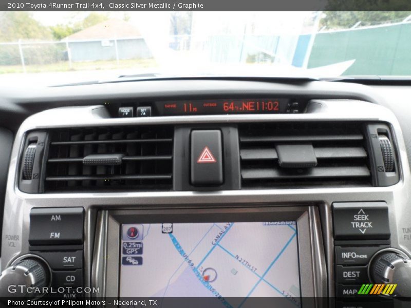 Classic Silver Metallic / Graphite 2010 Toyota 4Runner Trail 4x4