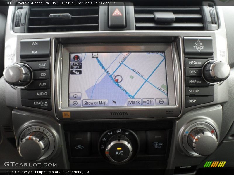 Navigation of 2010 4Runner Trail 4x4