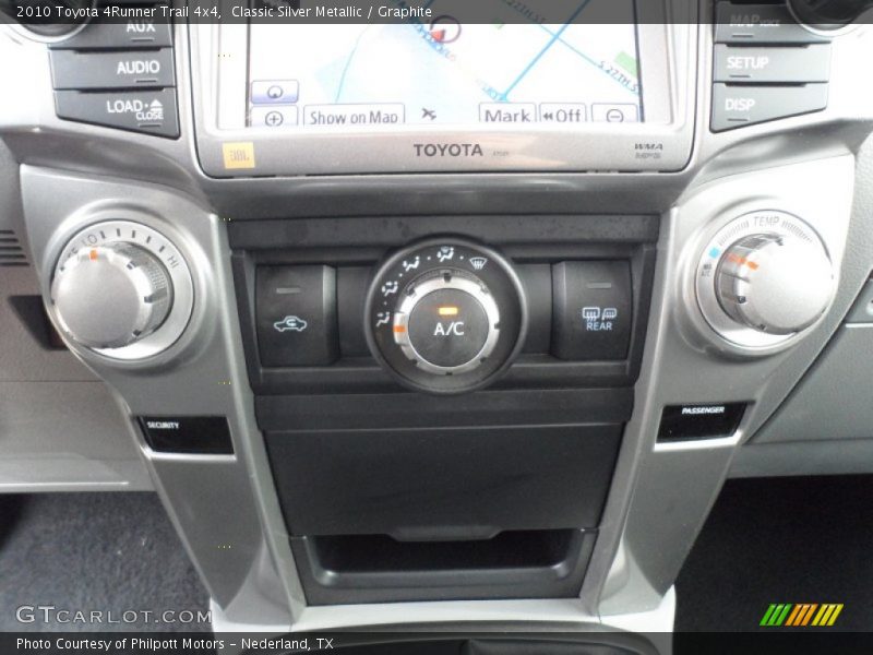 Controls of 2010 4Runner Trail 4x4