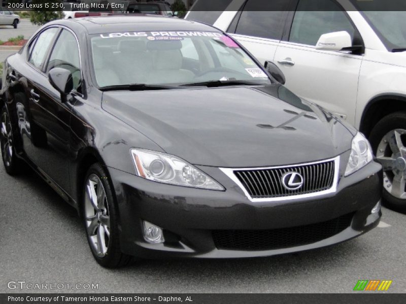 Truffle Mica / Ecru 2009 Lexus IS 250