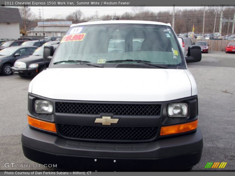 Summit White / Medium Pewter 2011 Chevrolet Express 1500 Work Van