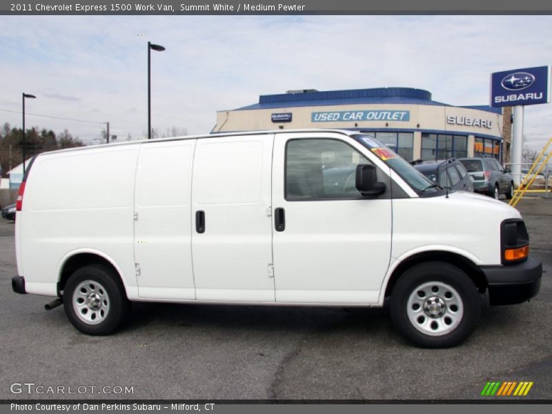 Summit White / Medium Pewter 2011 Chevrolet Express 1500 Work Van
