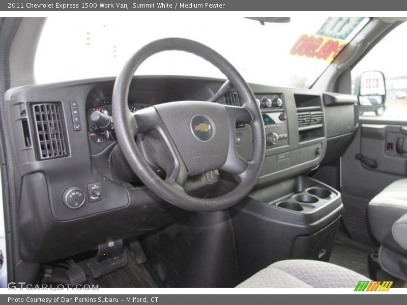 Summit White / Medium Pewter 2011 Chevrolet Express 1500 Work Van
