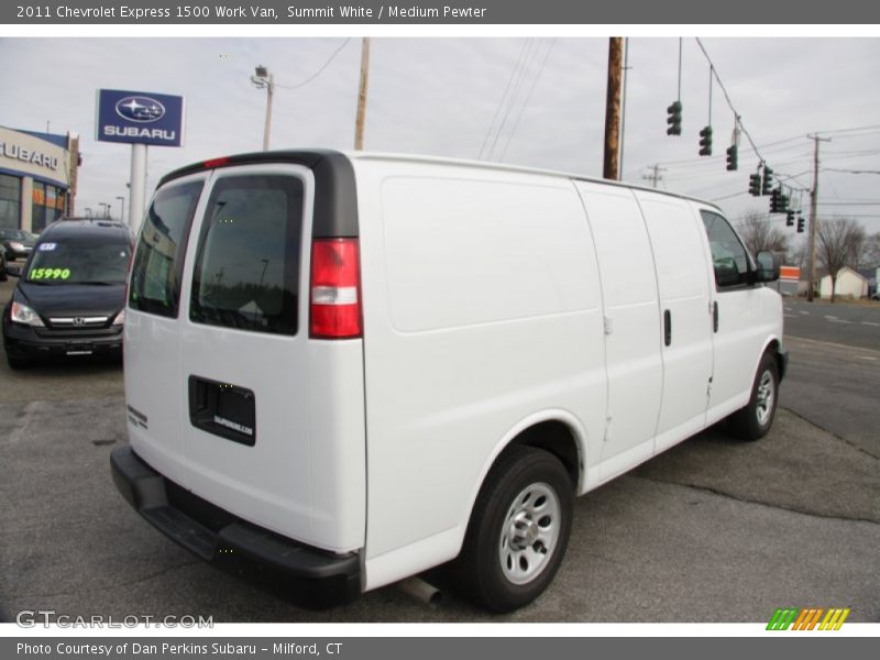Summit White / Medium Pewter 2011 Chevrolet Express 1500 Work Van