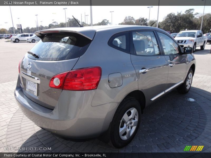 Platinum Graphite / Black 2012 Nissan Rogue S