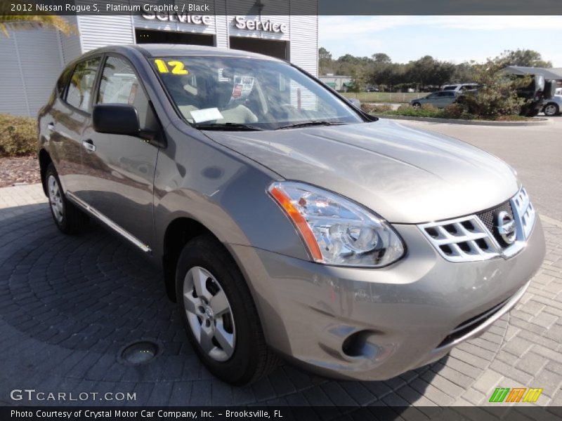 Platinum Graphite / Black 2012 Nissan Rogue S