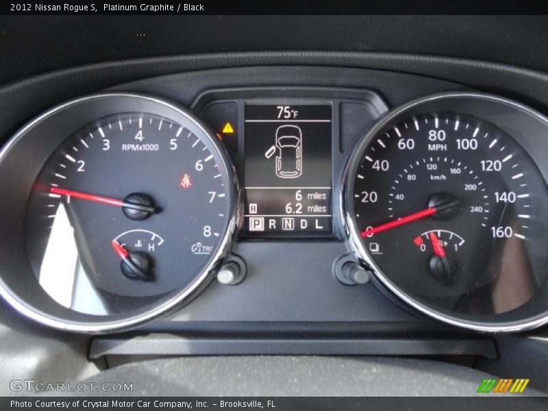 Platinum Graphite / Black 2012 Nissan Rogue S