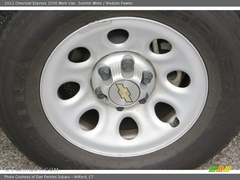 Summit White / Medium Pewter 2011 Chevrolet Express 1500 Work Van