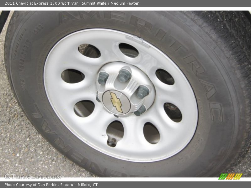 Summit White / Medium Pewter 2011 Chevrolet Express 1500 Work Van