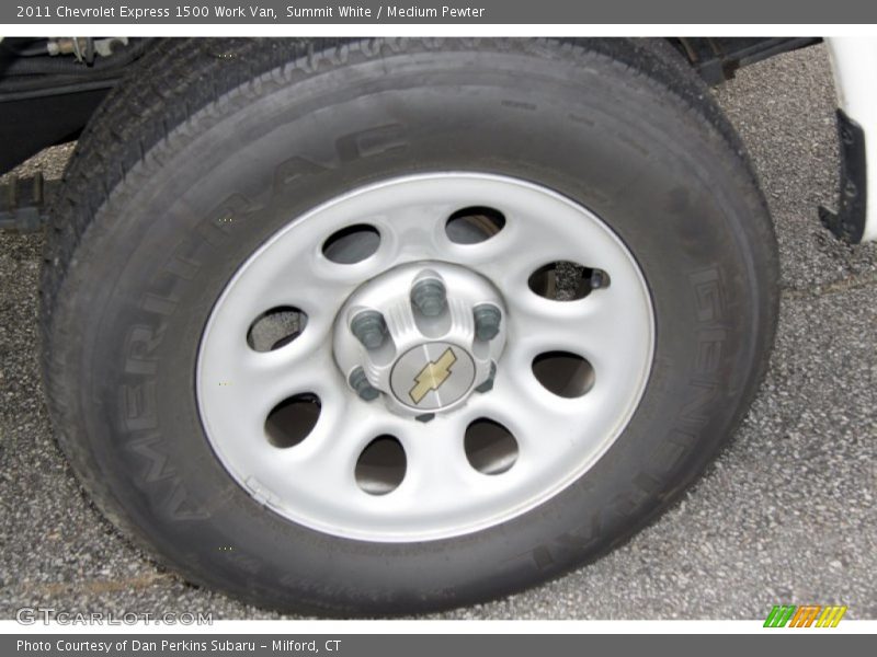 Summit White / Medium Pewter 2011 Chevrolet Express 1500 Work Van