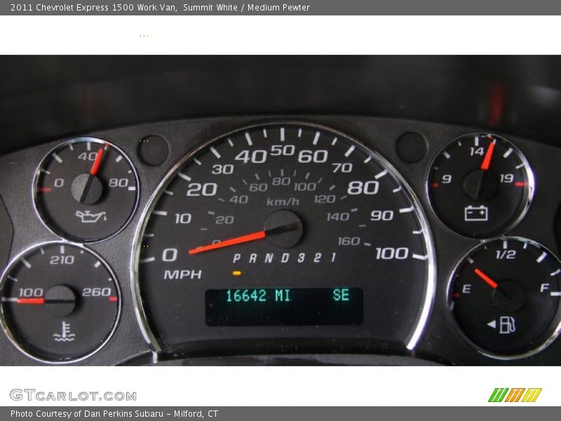 Summit White / Medium Pewter 2011 Chevrolet Express 1500 Work Van