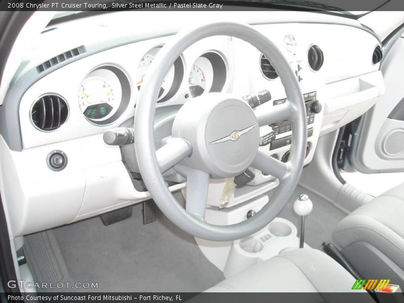 Silver Steel Metallic / Pastel Slate Gray 2008 Chrysler PT Cruiser Touring