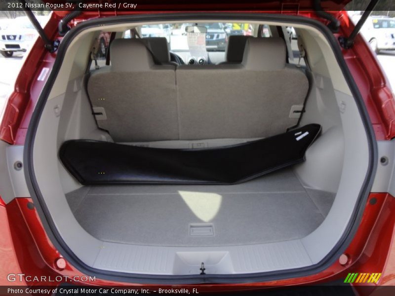 Cayenne Red / Gray 2012 Nissan Rogue SV