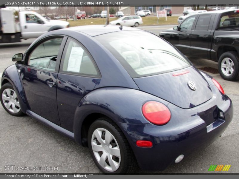 Batik Blue Metallic / Cream 1999 Volkswagen New Beetle GL Coupe